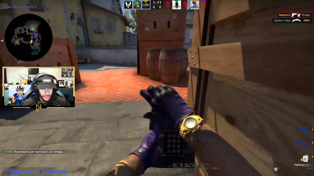 Neymar clutching 3x1 against Zywoo and Shox