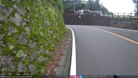 Chatter tells robcdee to cycle up the mountain faster