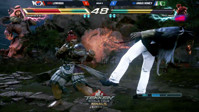 TEKKEN Pixel Perfect Finish in a crucial set