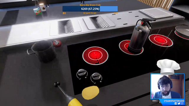 Cooking Simulator is a completed game.