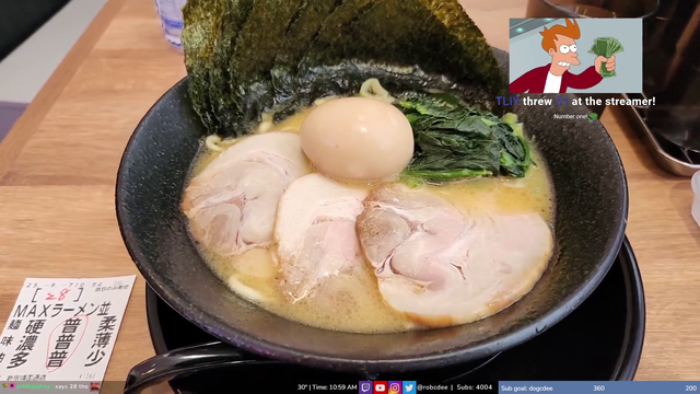 Rob waited 5 hours for this bowl of ramen