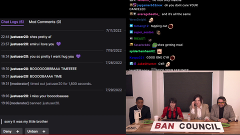 Cyr reads Emirus ban appeal and Sodapoppins friend laughs