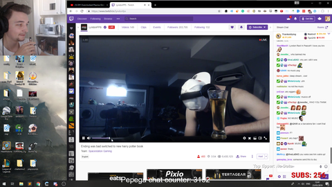 Streamer who passed out on stream gets suspended live