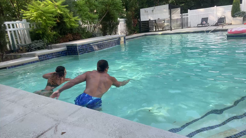 Tyler1 shows off peak performance in the pool