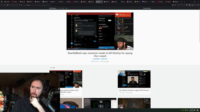 Asmongold's take on SeanDaBlack Clip
