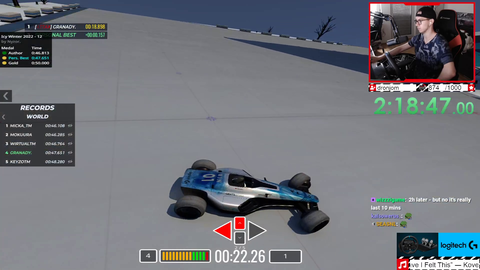 Streamer finally get a WR and end stream ! Maybe.