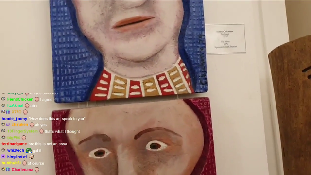 HAchubby finds Mizkif in an art museum