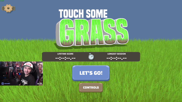 Summit touches grass.