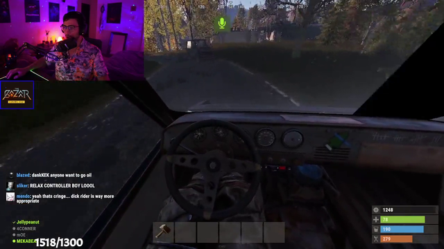 Jelly and XQC get into a car accident