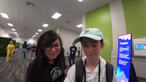 Andy hands his IRL stream to a child, it immediately gets awkward