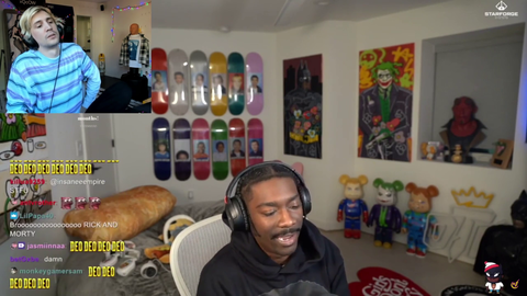 xQc says Bruce is being disingenuous