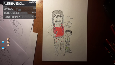 streamer draws accurate representation of the Doc and, some other streamer