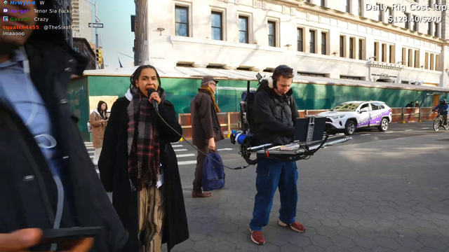 AriAtHome drops another banger with random passerby