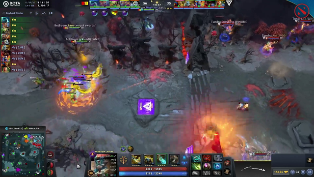 INSANE ending to dota game