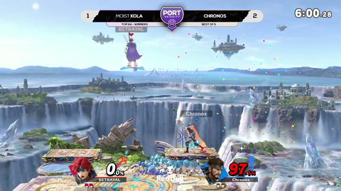 Smash commentator has no filter