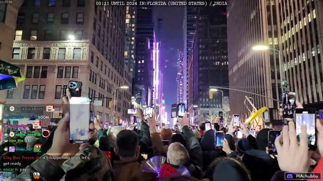 Happy New Year from Times Square New York