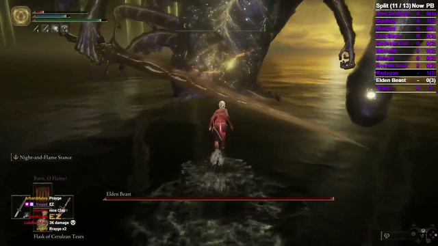 GinoMachino completes Elden Ring Hitless run