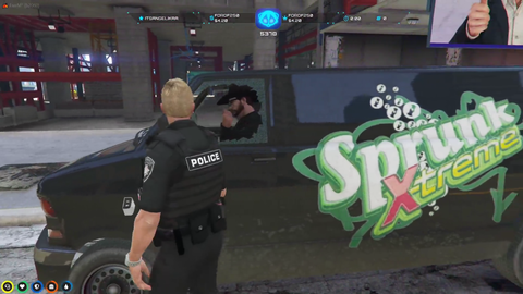 Officer Kyle Pred receives a criminal's confession (GTA RP)