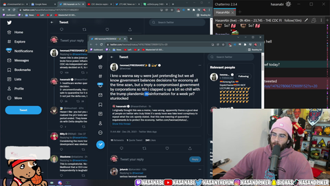 Hasan calls twomad a clout shark and a irrelevant bitch