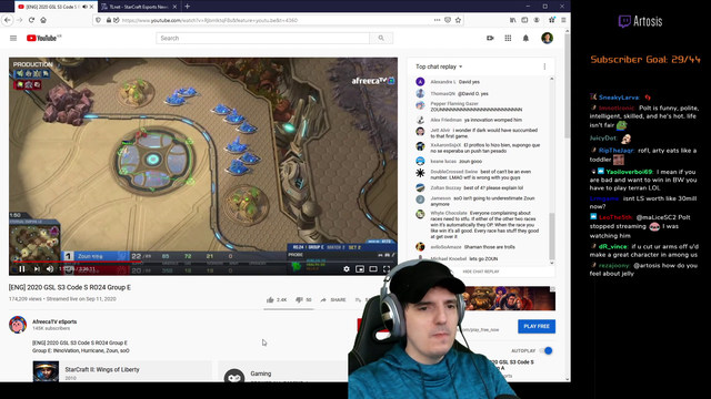 Artosis criticizes GSL commentator