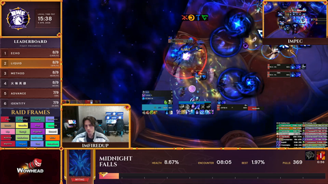 WoW race to world boss final boss has a secret extra phase. Team Liquid stunlocked