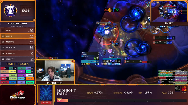 WoW race to world boss final boss has a secret extra phase. Team Liquid stunlocked