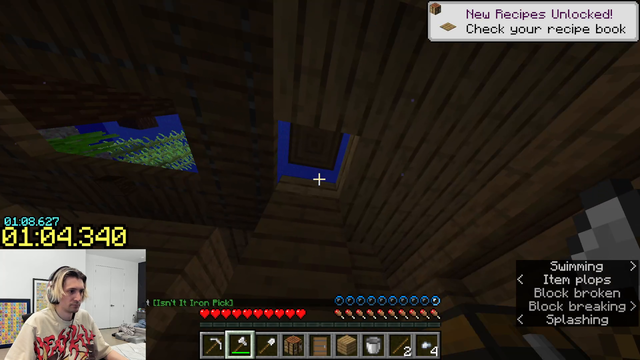 xqc get scared of an aquatic mammal