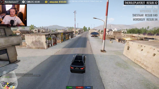 In game cops cant see a wall