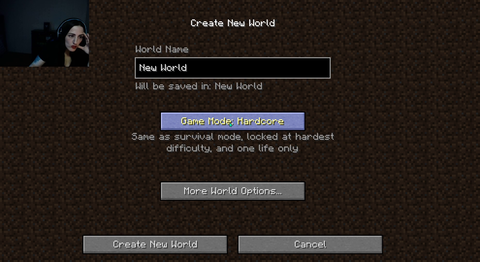 Girl Breaks Minecraft Hardcore World Record