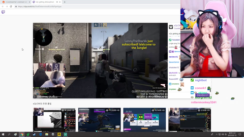 Korean streamer calls xQc cute. Pog HE'S IN