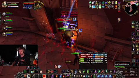 Soda nearly dies in HC WoW