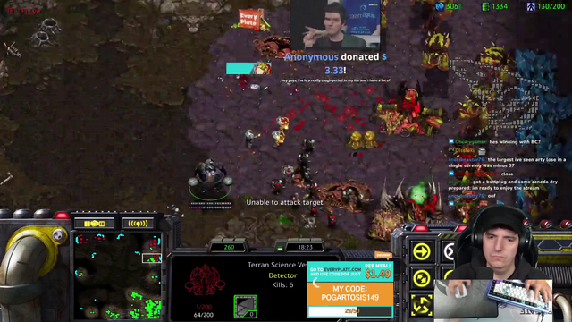 Artosis Stream Reassures Suicidal Donator