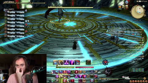 Asmon's eyebrows move 6 times while he drinks a soda