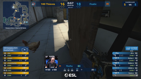 CS:GO casters read the round perfectly.