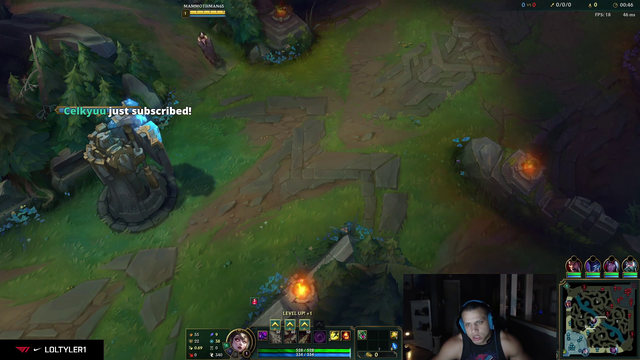 Tyler1 reacts to having former League Pro on his team