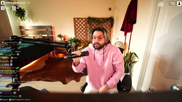 Cyr having an normal stream today