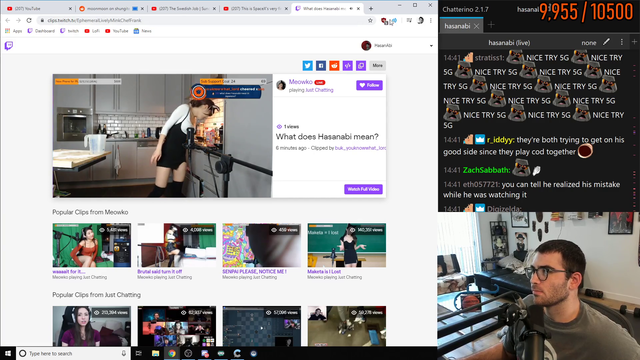 Hasan is a cat girl now, btw