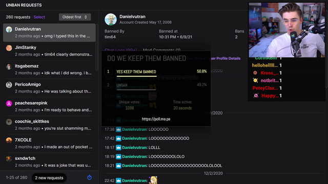 Ludwig shows his true colors