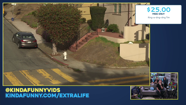 Amazing end to hide and seek