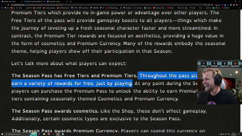 Quin69 on Diablo 4 Battlepass