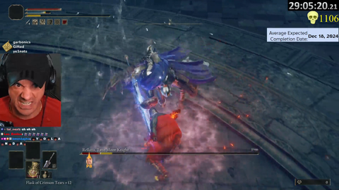DanGheesling beats Rellana after 1100 tries