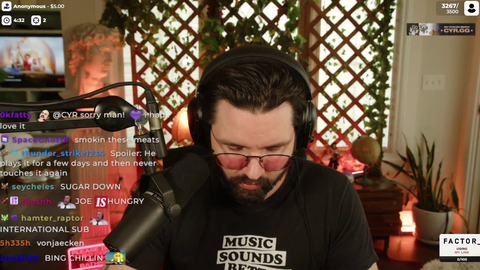 Cyr finds out what he agreed to