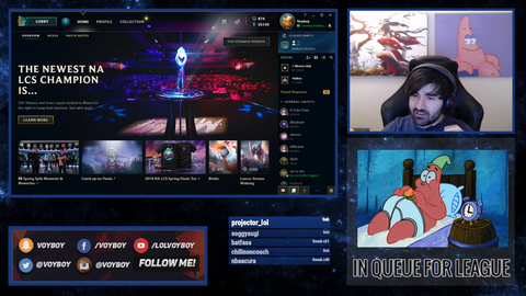 Voyboy becomes a child's inspiration. (LoL)