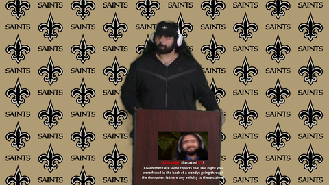 Coach esfand dealing with a rough press conference after a loss.