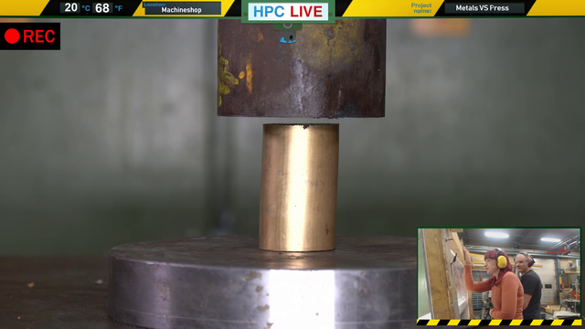 Hydraulic press channel unexpected incident