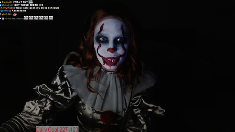 QTCinderella as Pennywise