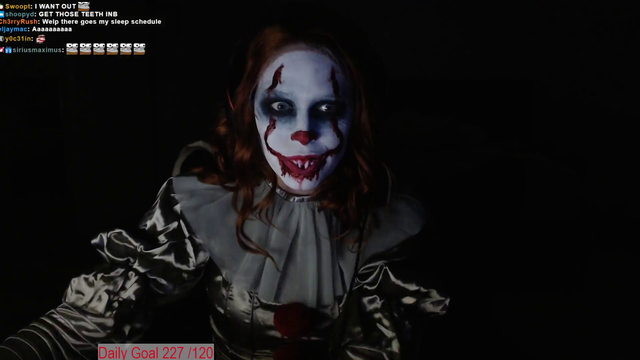 QTCinderella as Pennywise