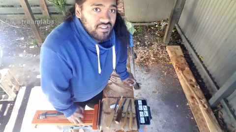 Broxh gives a detailed explanation on how he transports his wooden projects