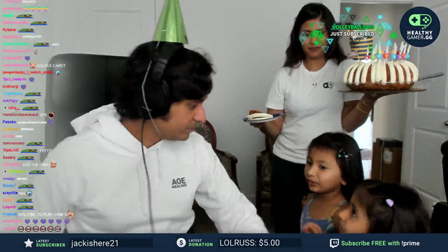 Cute Dr. K and family on his birthday