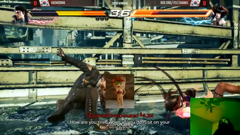 Aris answering a donation without remorse